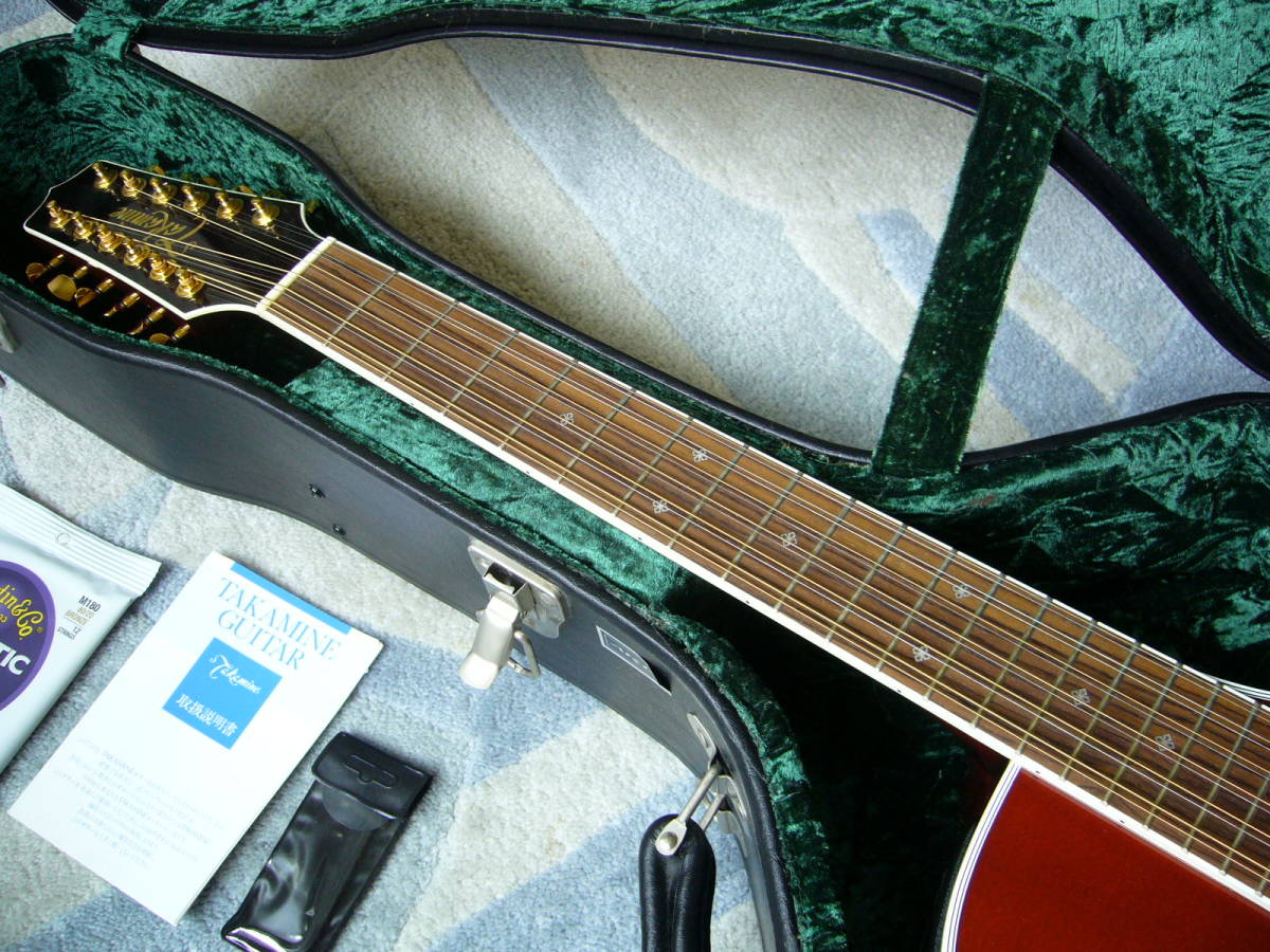 Takamine タカミネ 12弦 PTU111-12 レアカラー 日本製 送料込み+おまけ 
