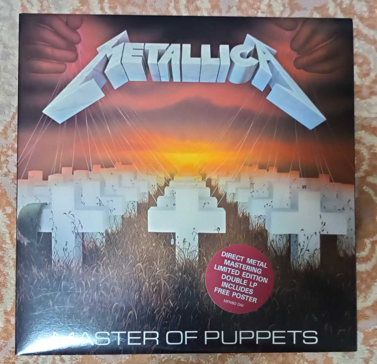 Master Of - Puppets Metallica LP OF メタリカ PUPPETS MASTER LP 