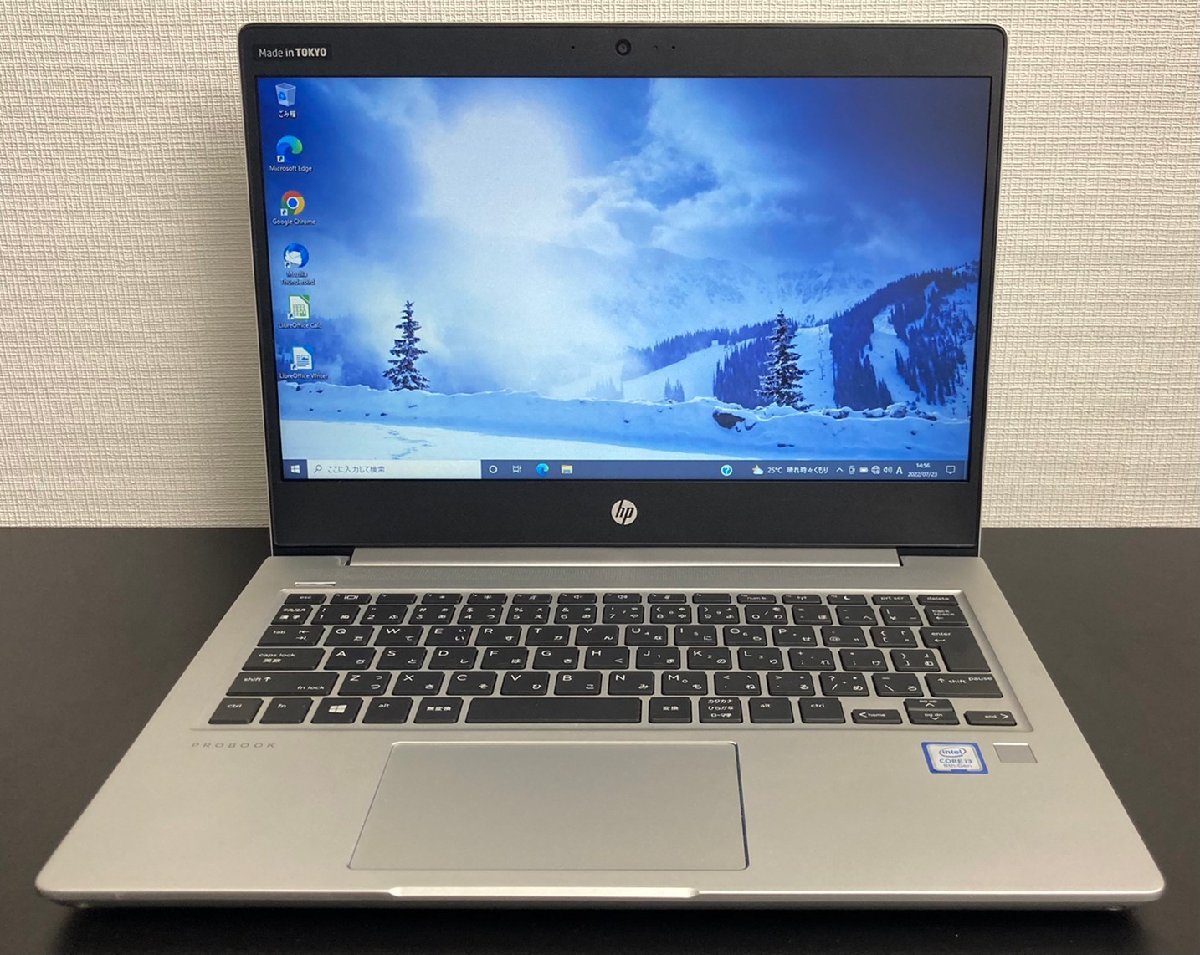1円～ ●HP PROBOOK 430 G6 / Core i3 8145U 2.10GHz / メモリ 8GB / SSD 128GB / 13.3インチ / Windows10 Pro 64bit_1