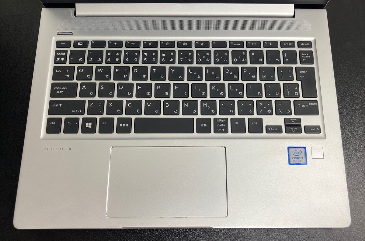 1円～ ●HP PROBOOK 430 G6 / Core i3 8145U 2.10GHz / メモリ 8GB / SSD 128GB / 13.3インチ / Windows10 Pro 64bit_6