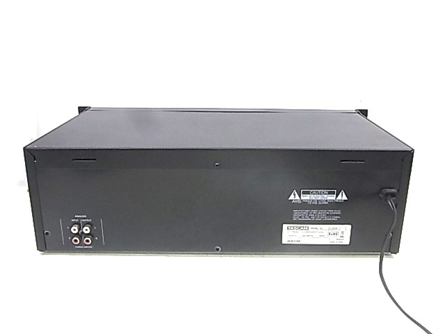 e8578 TASCAM 202MK V タスカム ダブルオートリバースカセットデッキ