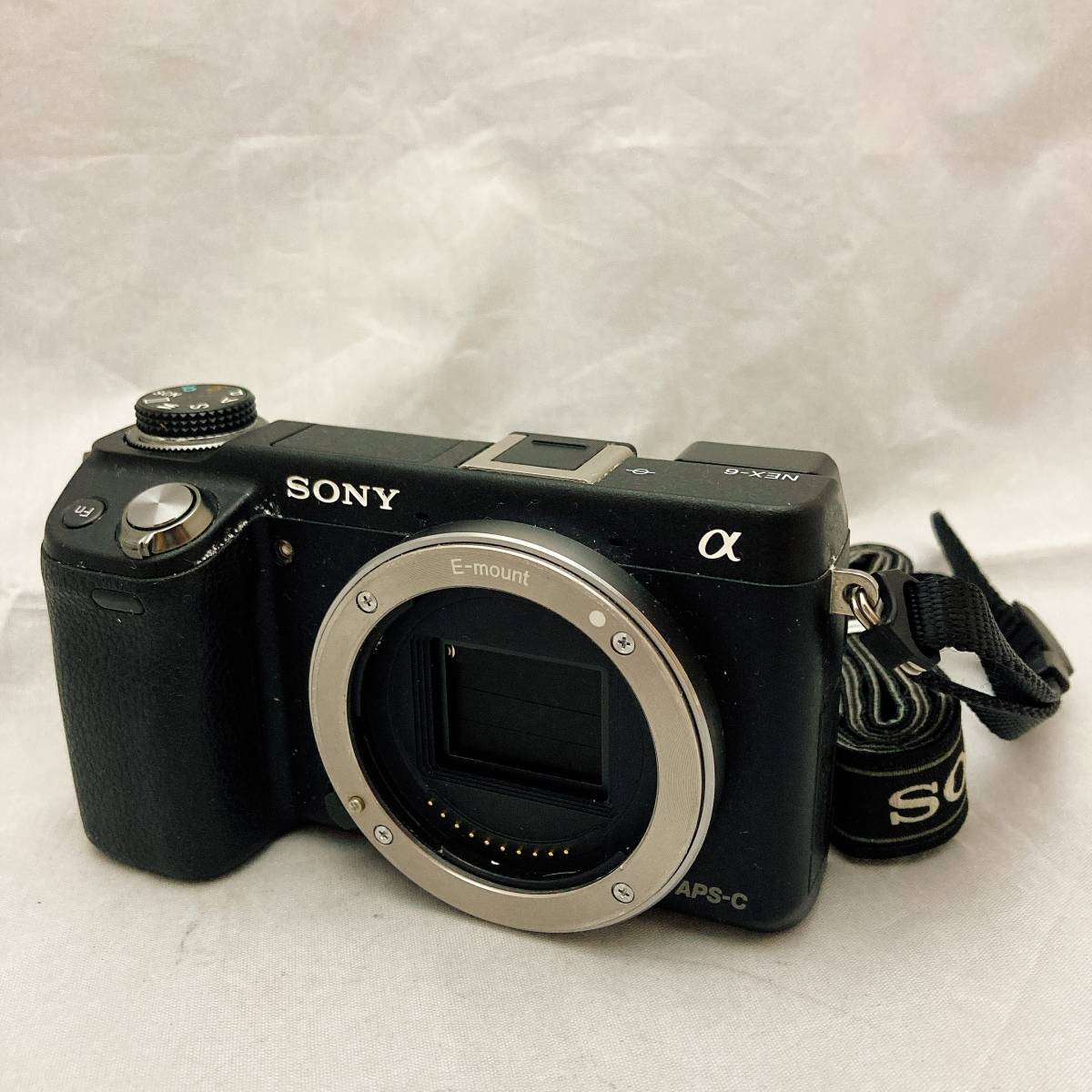 1円～ 超人気 SONY ソニー α NEX-6 ブラック ボディ 元箱付属多数