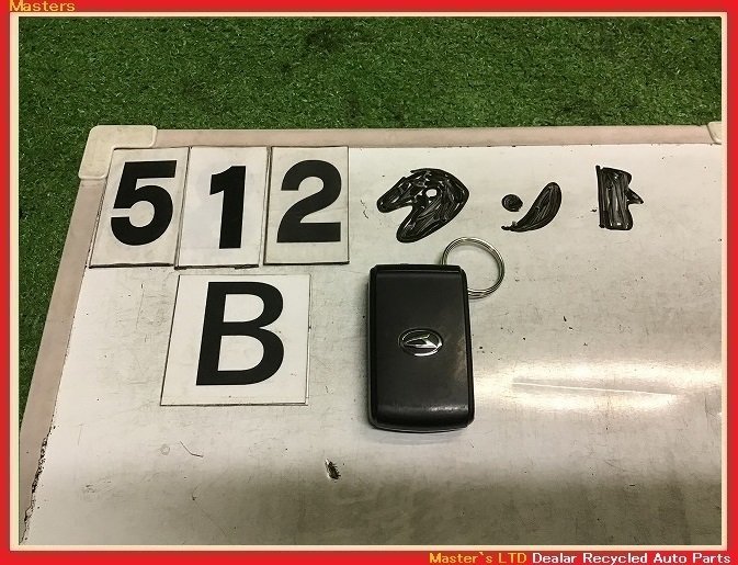 【送料無料】LA600S タントカスタム RS 前期 純正 スマートキー/キーレス B 両側パワスラ用 4ボタン 予備/スペアなどにも♪