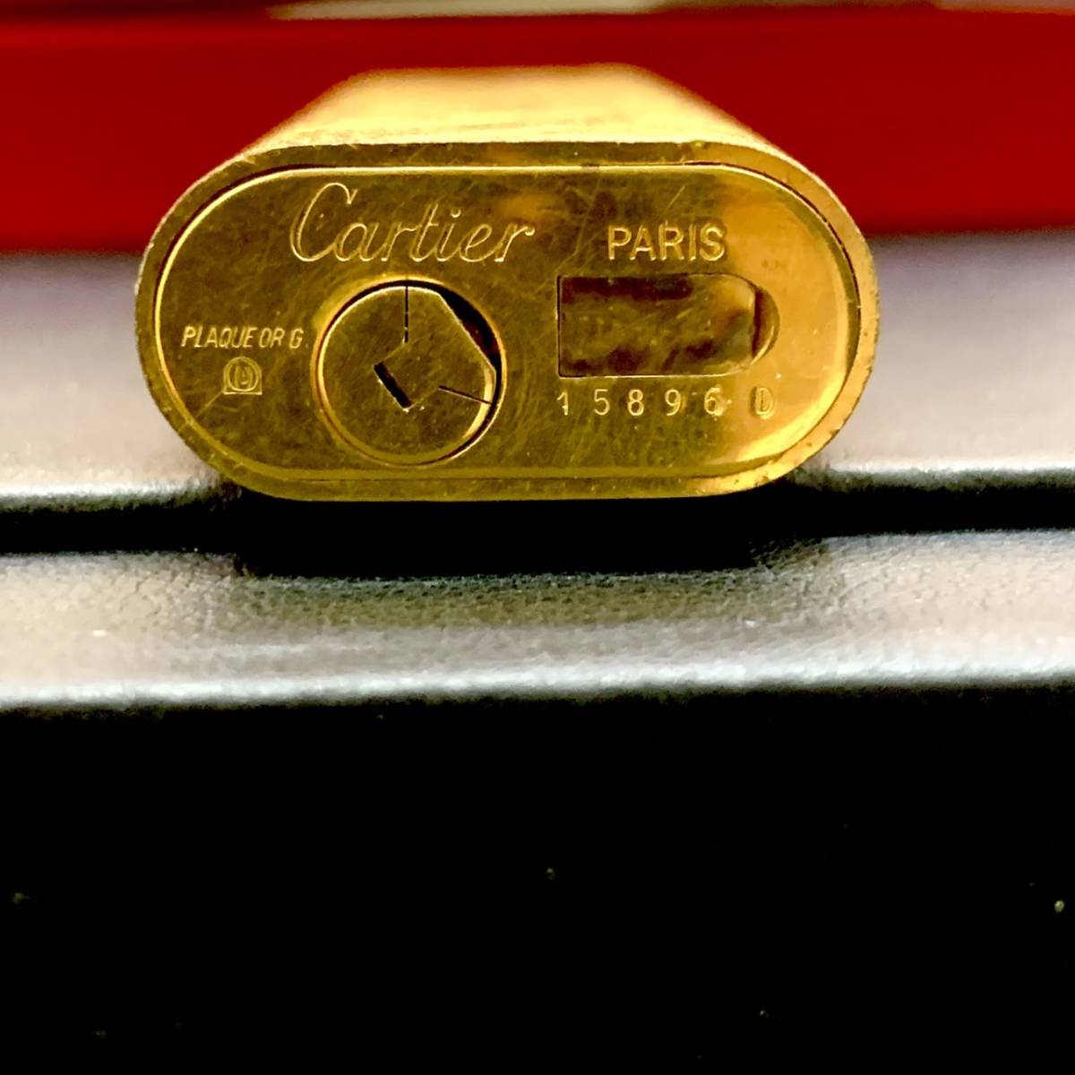 AIAM2038】les must de Cartier カルティエ ガスライター ペンタゴン