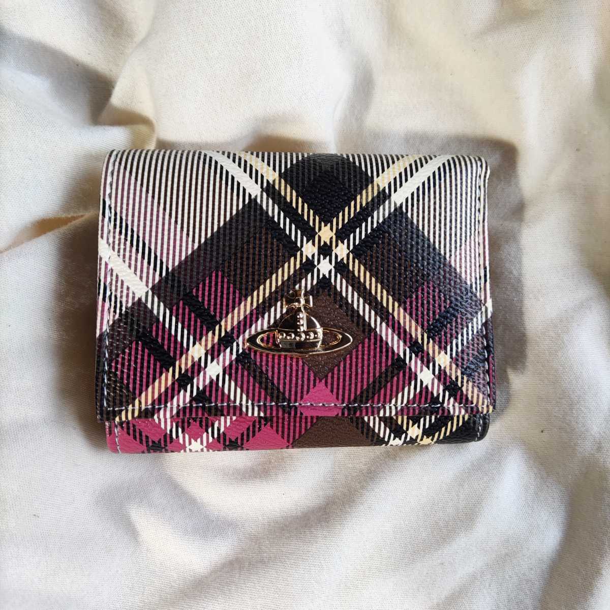 【新品・未使用】 ヴィヴィアンウエストウッド Vivienne Westwood 三つ折り財布 がま口 チェック　レディース Vivienne Westwood ヴィヴィアン ANTHRACITE Westwoodってどんなブランド？｜ヴィヴィアンウエストウッド Of