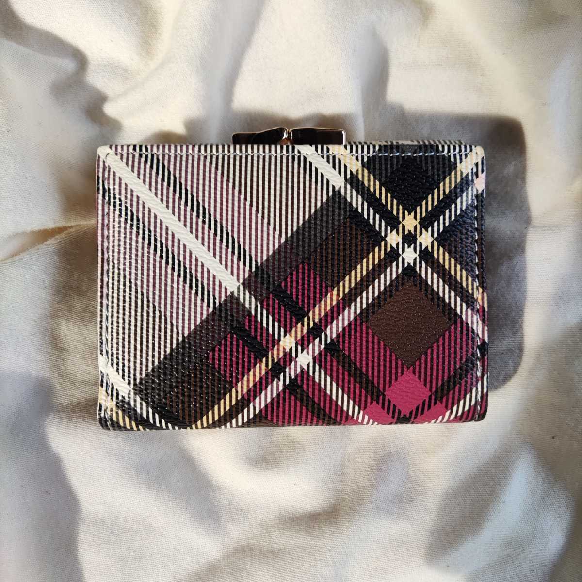 【新品・未使用】 ヴィヴィアンウエストウッド Vivienne Westwood 三つ折り財布 がま口 チェック　レディース Vivienne Westwood ヴィヴィアン ANTHRACITE Westwoodってどんなブランド？｜ヴィヴィアンウエストウッド Of