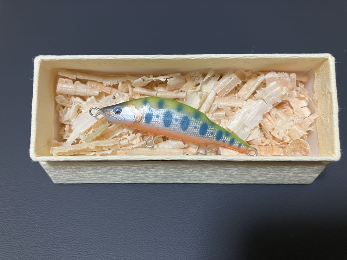 鱒moku マスモク ミノー ハンドメイド ルアー 50S - ハンドメイド