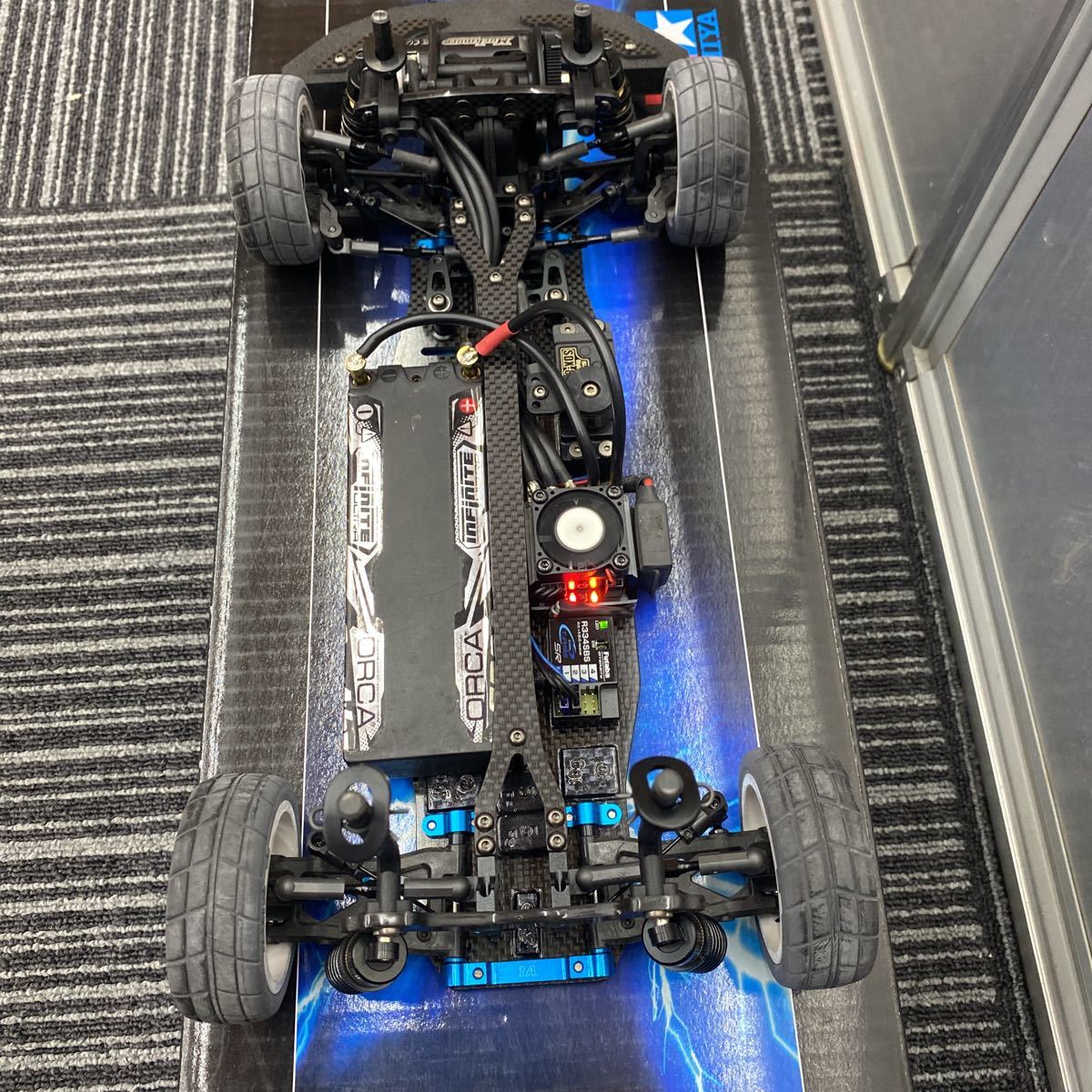 EVO Tamiya FF-04 Chassis Kit タミヤ - 1⁄10 Black ブラック