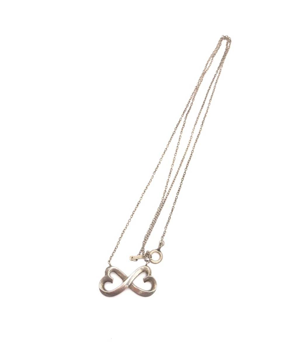 本物保証，お得 1円〜 TIFFANY&Co ダブルラビングハート ネックレス 925 ティファニー エルサペレッティ シルバー(シルバー)｜売買されたオークション情報、yahooの商品情報をアーカイブ公開 - オークファン ネックレス