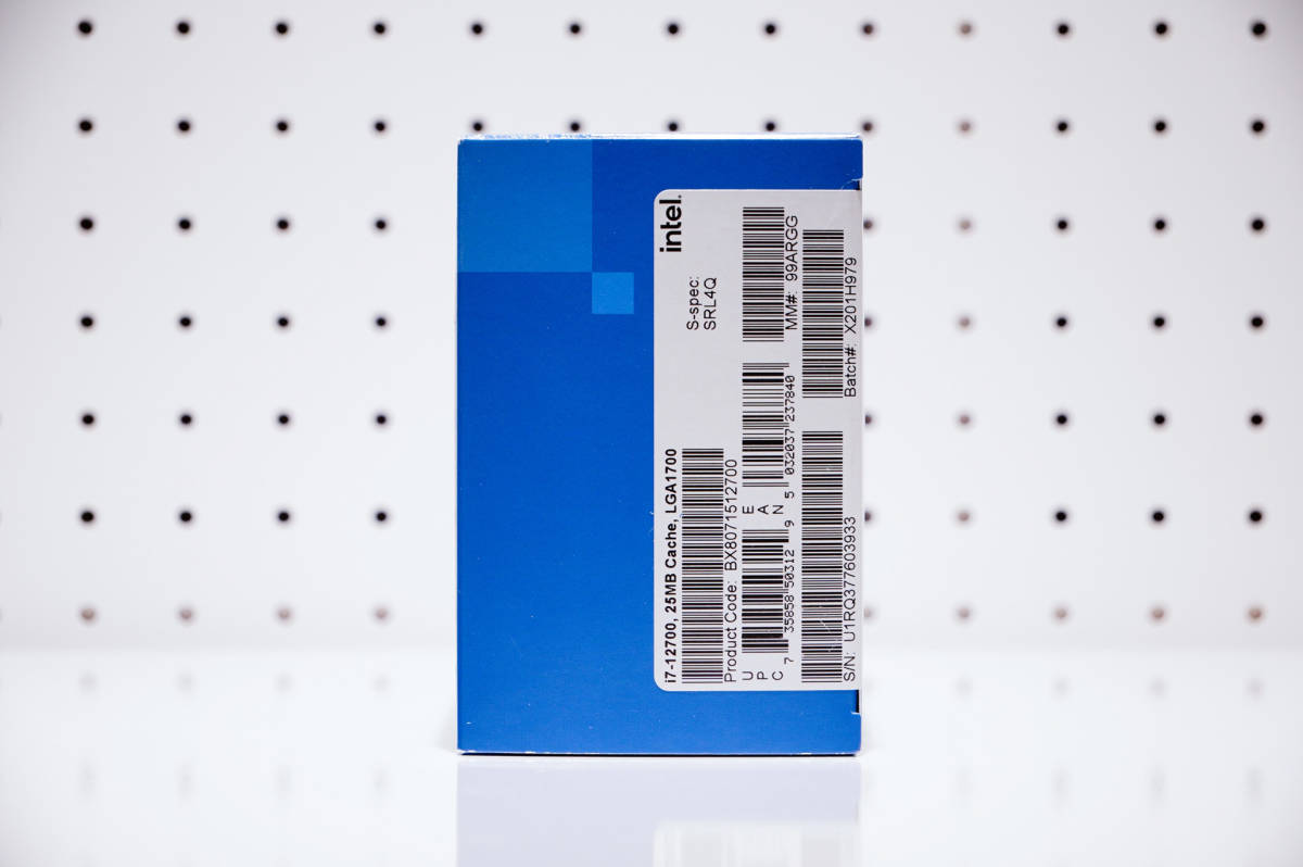 中古】Intel Core i7 12700 BOX / 12世代 / 12C20T / LGA1700 / CPU 