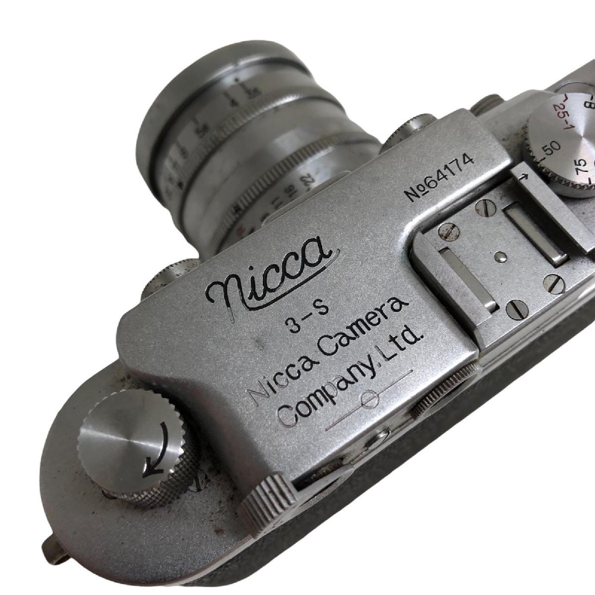 ☆nicca ニッカ 3-F NIKKOR H・C 1:2 F=5cm☆60 Nicca ニッカ 1:2 TYPE