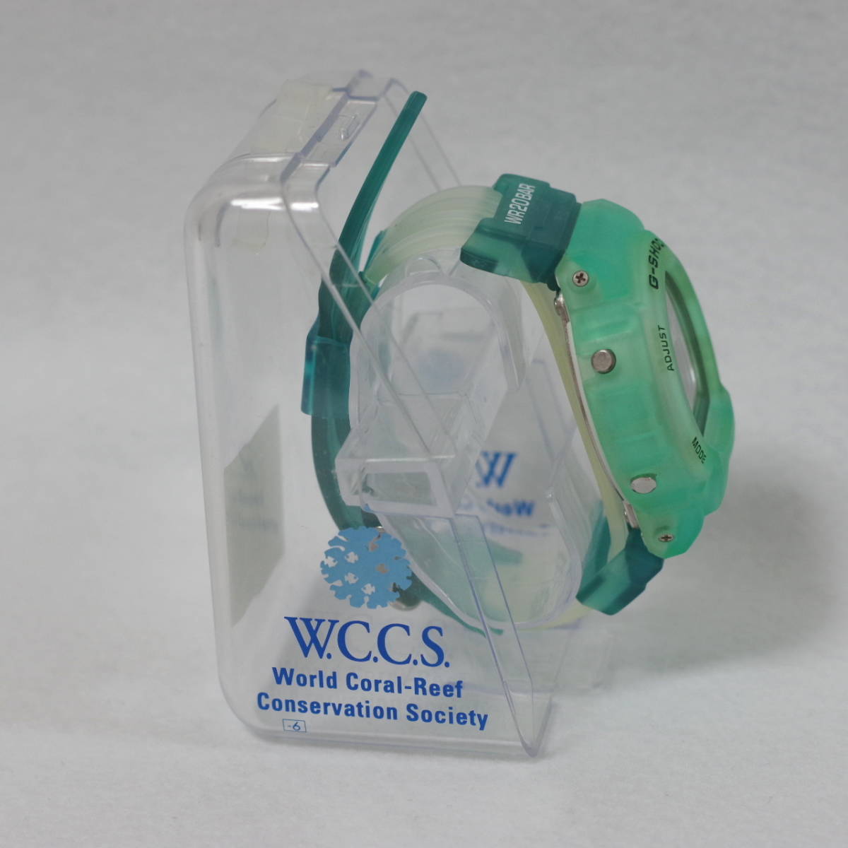 未使用 G-SHOCK DW-6900WC-3T WCCS サンゴ礁保護協会 マンタ 97年限定