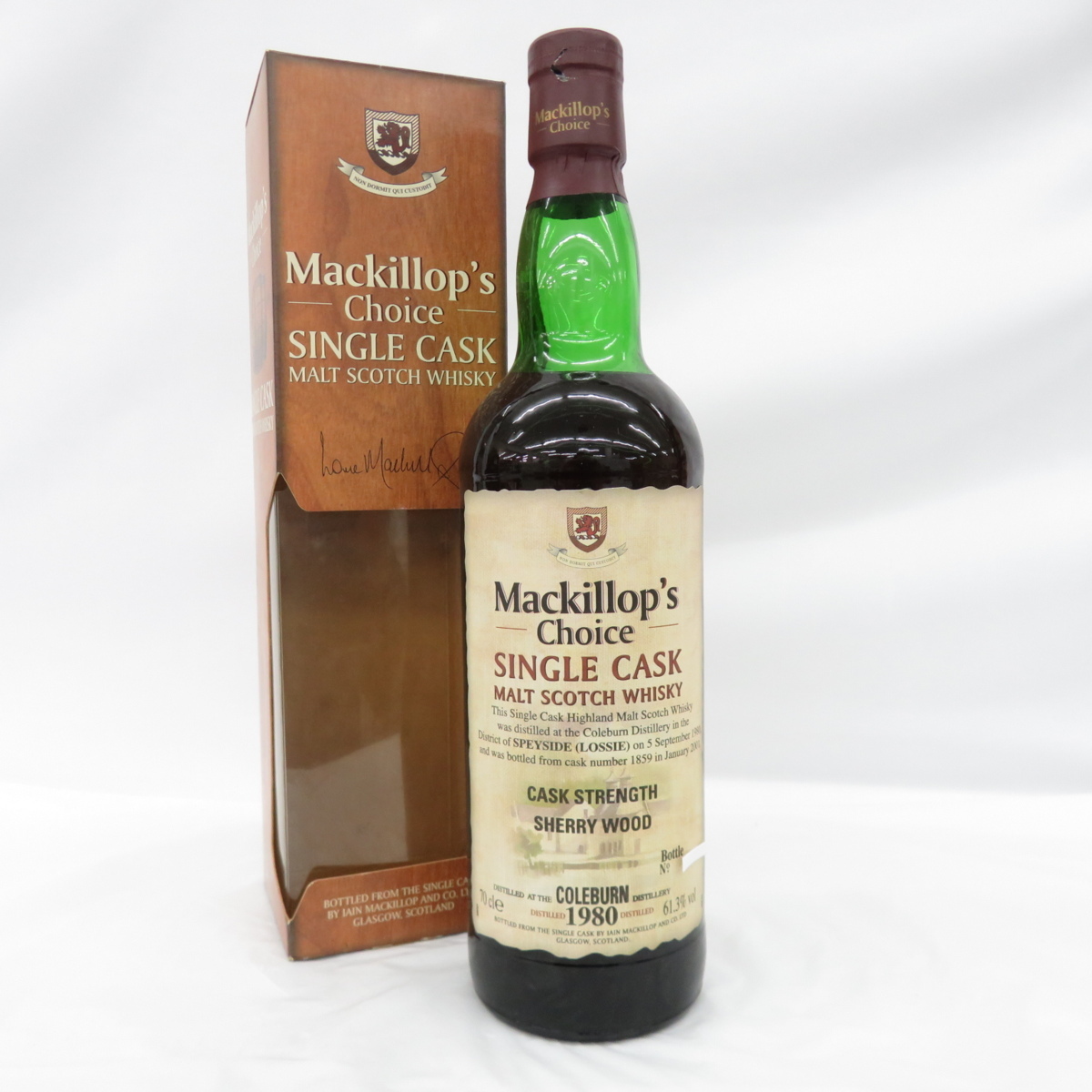 えんちゃん　カリラ34年　マキロップチョイス　シングルカスク マキロップチョイス Choice Mackillop's - リンクウッド Bowmore S 0