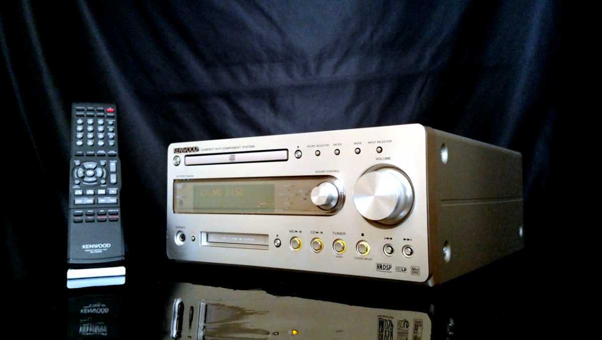 KENWOOD R-K700 CD/MDレシーバー メンテ済 動作良好 JVCケンウッド CD