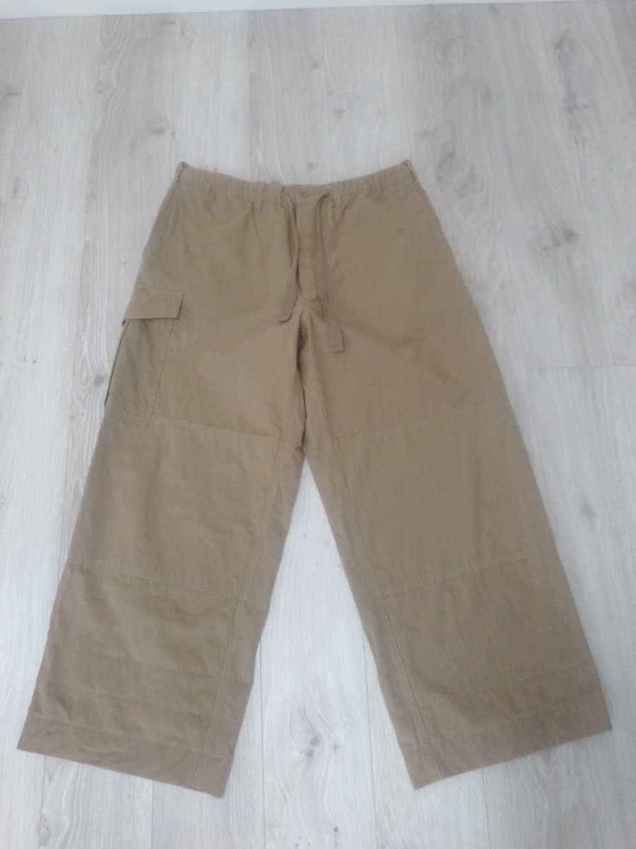 Django Atour | “belgium-cargo MASUYA pants” DjangoAtour &frasl; shoulderbag frenchwork heavylinen place B.S.W. khaki pants BELGIUM-LINEN