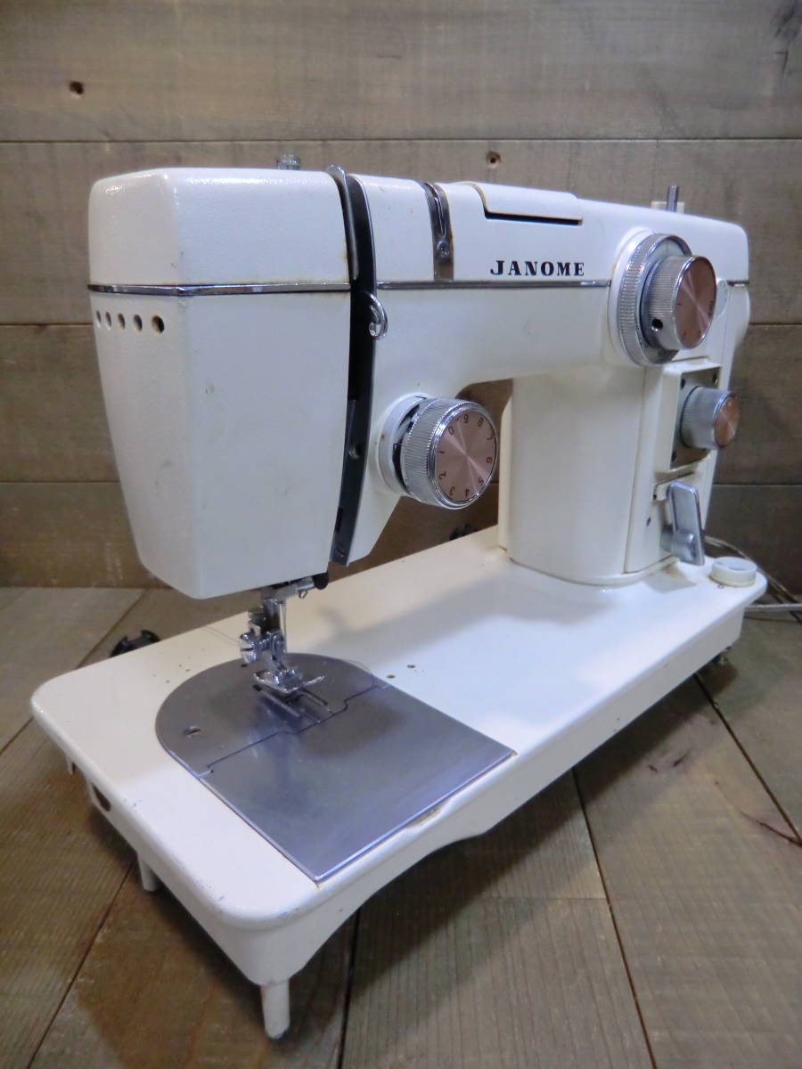 【新品，格安】 ジャンク/JUNK/ジャノメミシン/JANOME/MODEL802型/トピアＡ/通電確認/フットペダル付き/縫製/手芸/ハンドクラフト G12716(ジャノメ)｜売買されたオークション情報、yahooの商品情報をアーカイブ公開 ジャノメ
