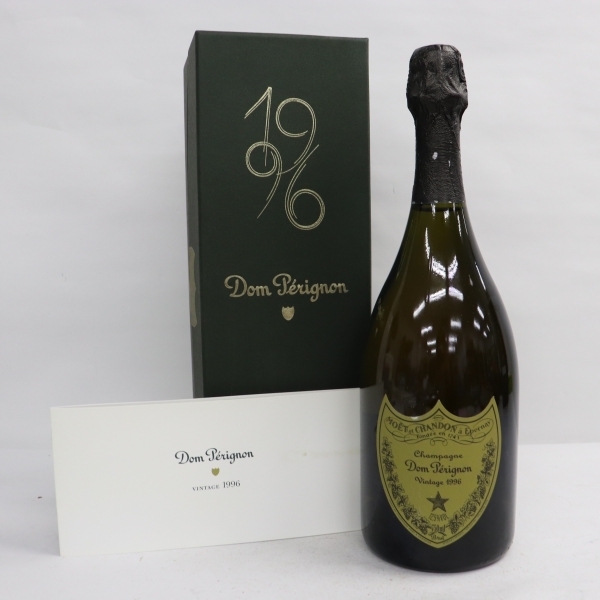 1円~Dom perignon（ドンペリニヨン）1996 12.5％ 750ml X22G250004