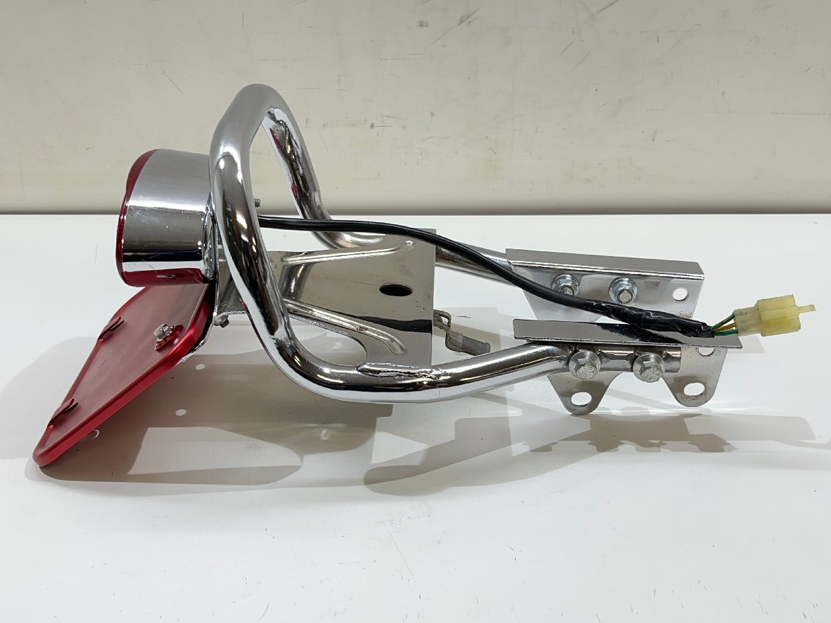 58) ホンダ メッキ ゴリラ 社外 グラブバー テールランプ LED Z50J-2602※※※ 12Ｖ 4速 モンキー B3