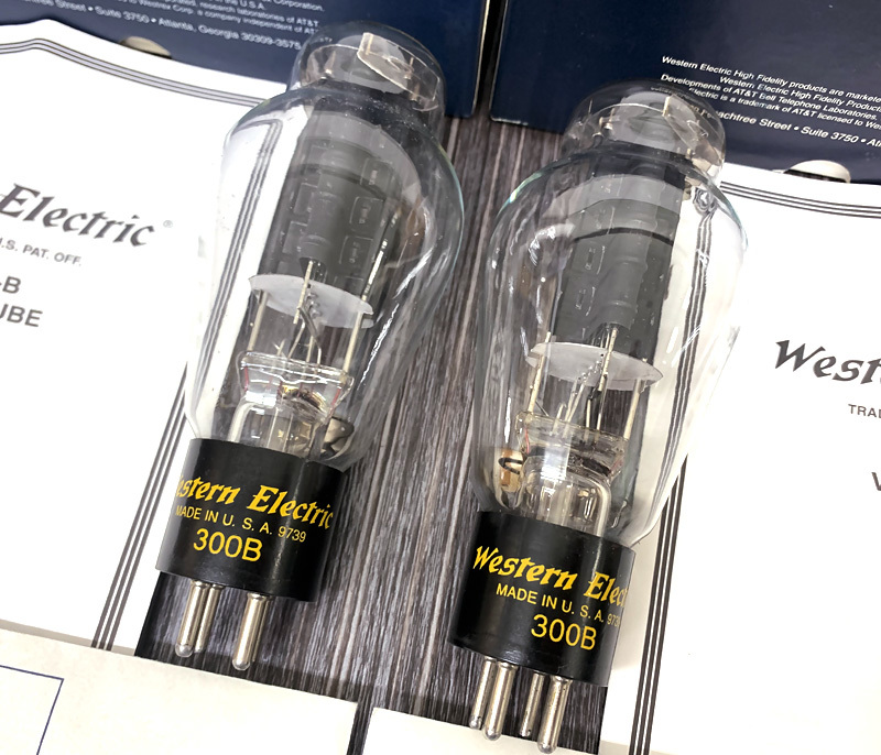 真空管(箱なし品) 多数 □Western Electric 300B 真空管 三極管 ペア