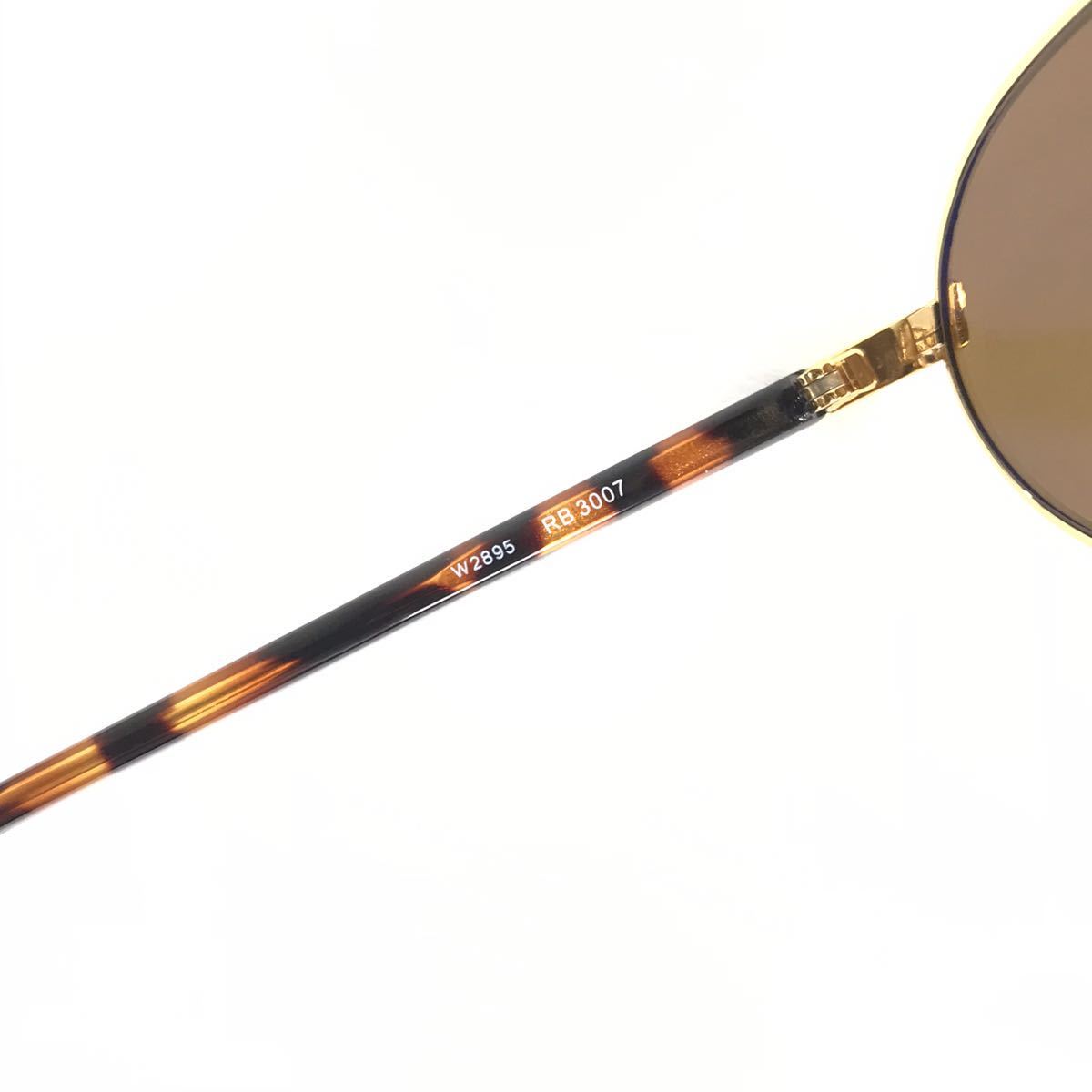 レイバン】本物 Ray-Ban サングラス ロゴテンプル W2895 RB3007