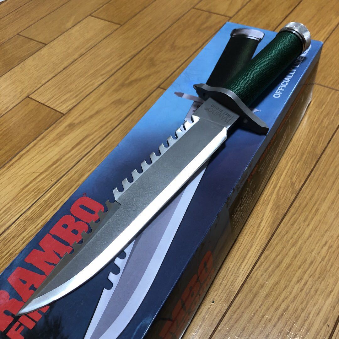 ランボーナイフ FIRST BLOOD サバイバルナイフ FIRST BLOOD RAMBO 映画