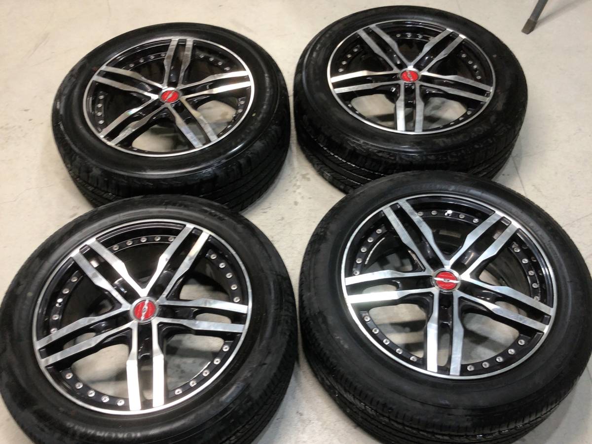 Shallen/シャレン XF-55☆8J×18インチ+38 ヨコハマ 235/55R18 100V 