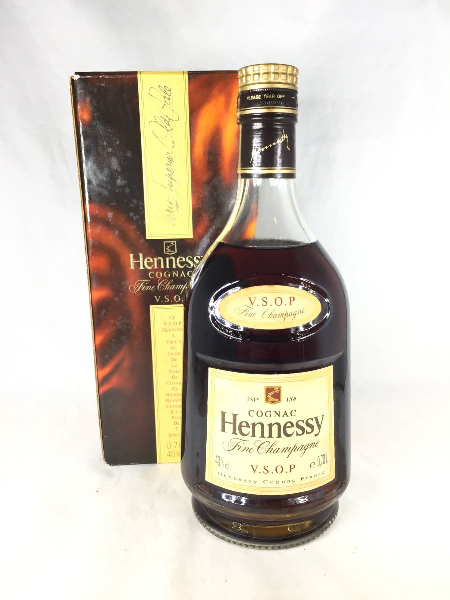 未開栓】Hennessy V.S.O.P Fine Champagne ヘネシー フィーヌ