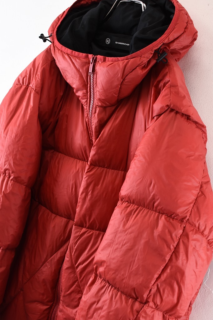 3012 即完売 GU×UNDERCOVER ナイロン 中綿ダウン ジャケット コート 