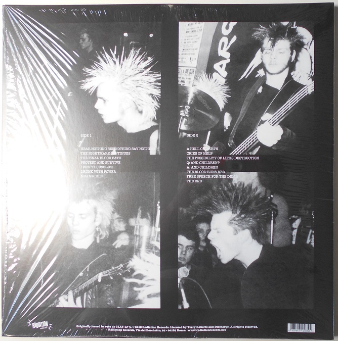 Nothing - DISCHARGE Hear See Say (ディスチャージ) NOTHING HEAR