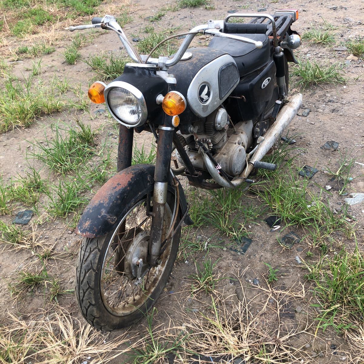 ホンダ CD 125K未整備未確認レストアベース前橋市から(51cc-125cc
