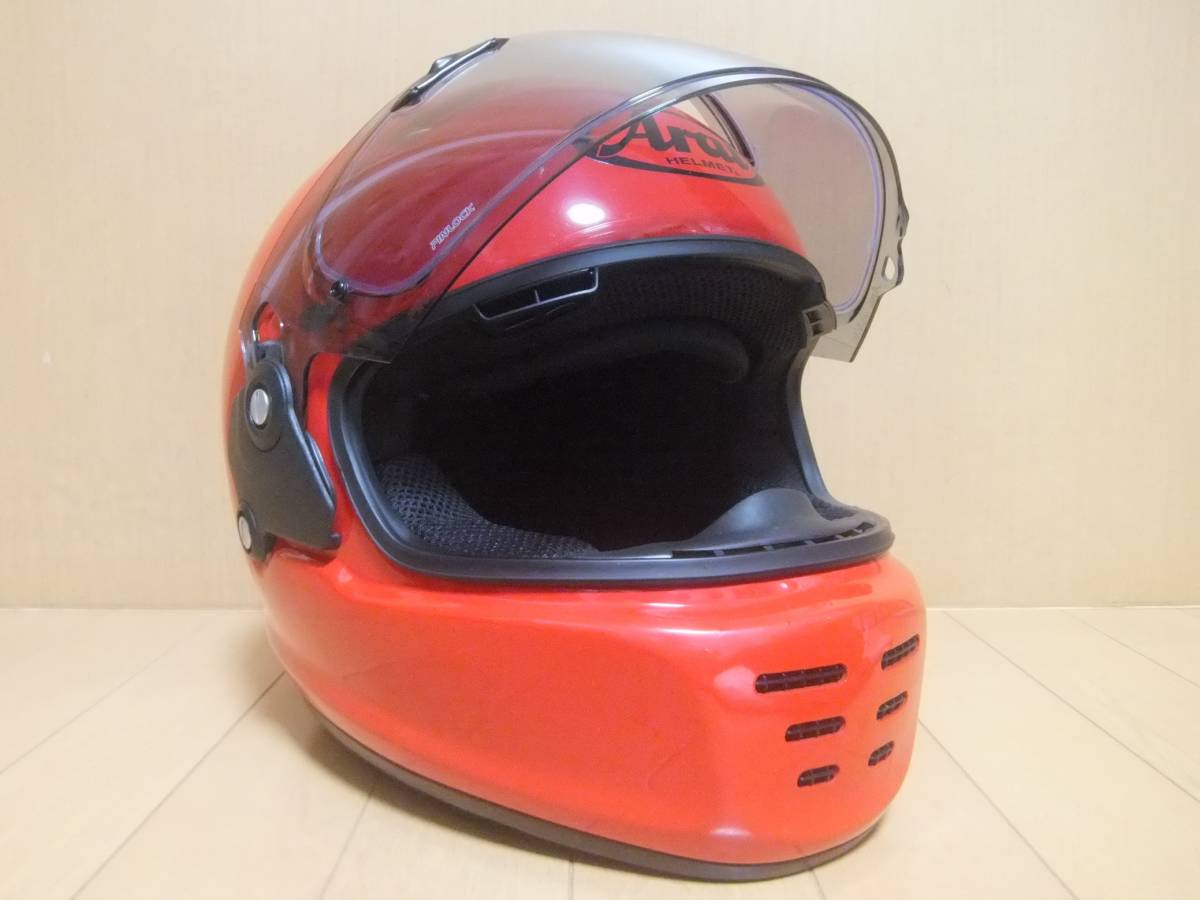 中古 Arai アライ ラパイド・ネオ RAPIDE-NEO サイズM(57・58) 赤