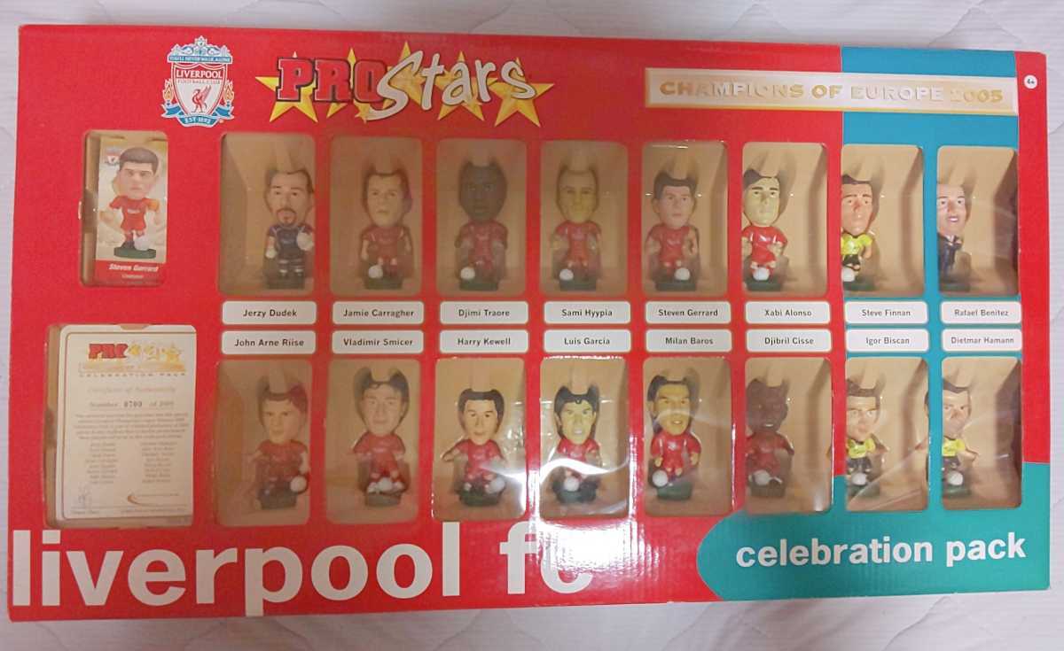 コリンシアン サッカーフィギュア prostars セレブレーションパック