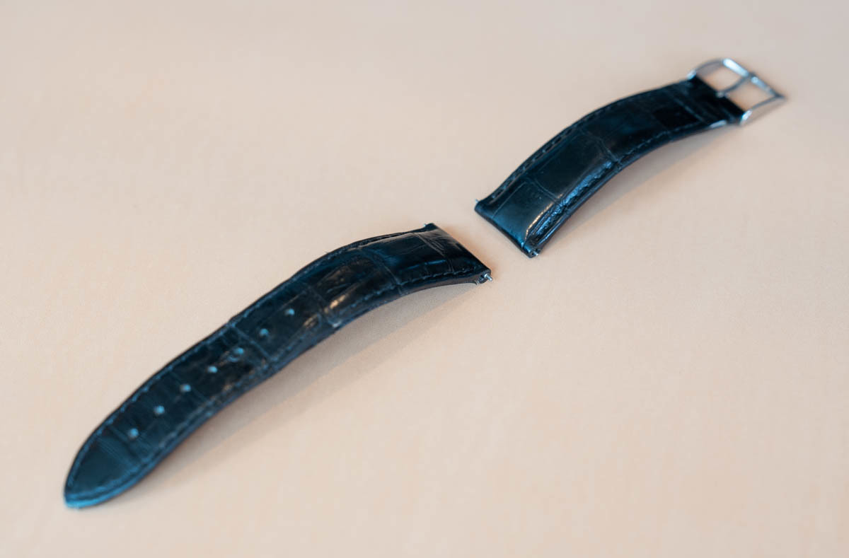 Cassis アリゲーター 時計ストラップ ベルト ワニ革 ROLEX OMEGA TUDOR