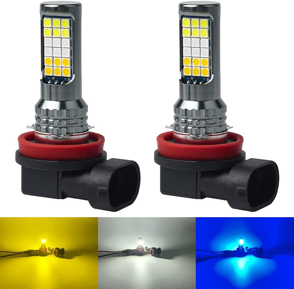 【限定セール，品質保証】 MAZERO H8 H11 H16 LED フォグランプ 黄色 白 青 3色切り替え フォグ バルブ イエロー 3000K ホワイト 6000K ブルー 15000K 3色 フォグ球(社外品)｜売買されたオークション情報、yahooの商品情報をアーカイ 社外品