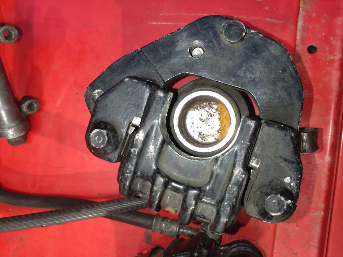 ホーク3 フロントダブルキャリパー ツーウェイジョイント付き CB250T