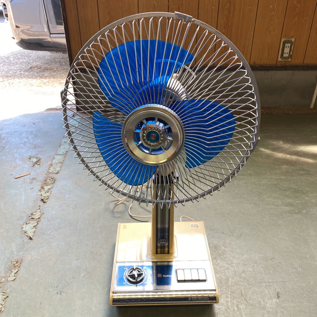 扇風機 ナショナル National 昭和レトロ Yahoo!オークション 30cm - F 