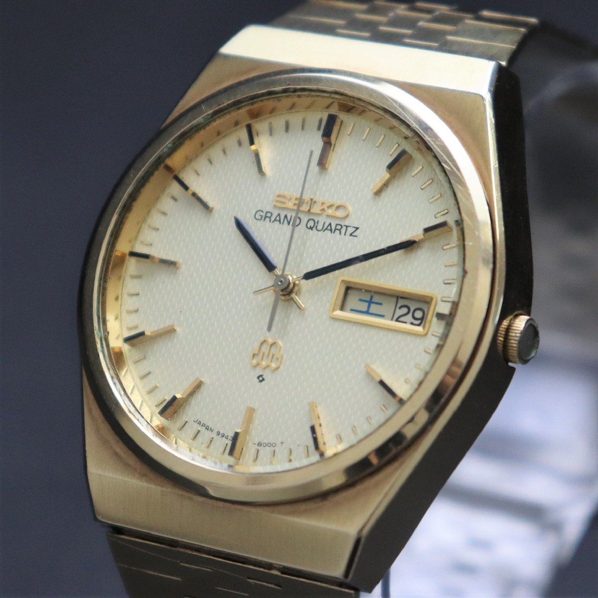 SEIKO GRAND QUARTZ セイコー グランドクォーツ 9943-8000 ツイン 