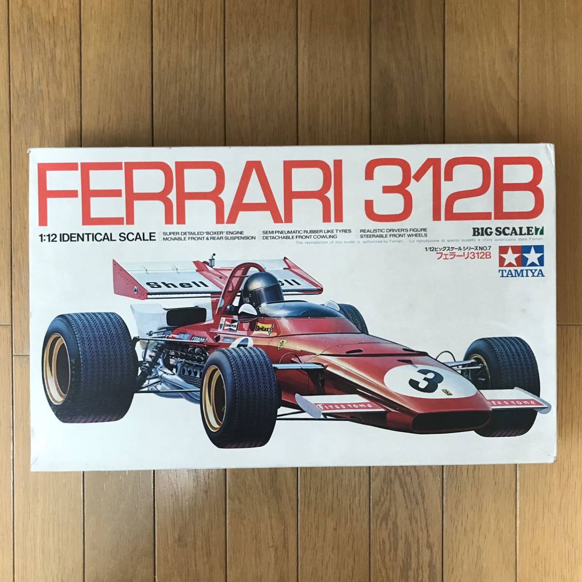 タミヤ 1⁄12 フェラーリ フェラーリ312B 312B - : TAMIYA r JPS 
