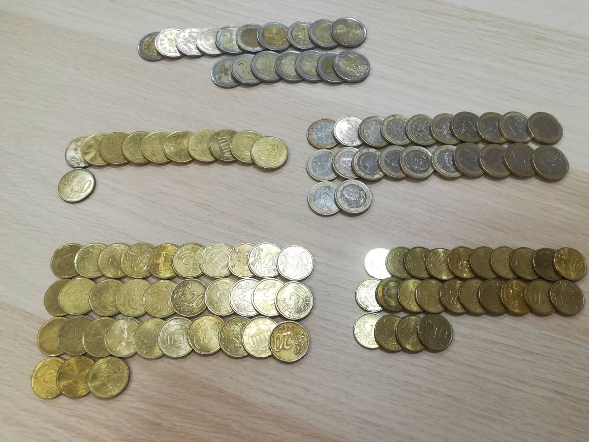 計70.5ユーロ ユーロ硬貨 EURO おまとめ コイン