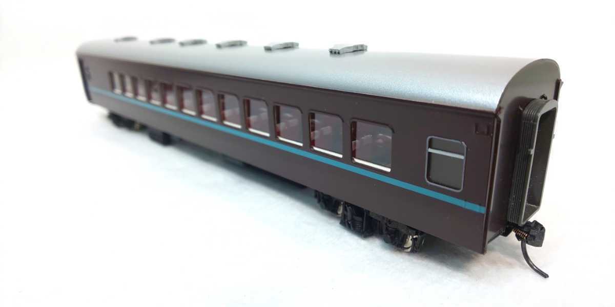 ナロ10 非冷房車 ぶどう2号 青帯 新品塗装済キット組立品 フジ