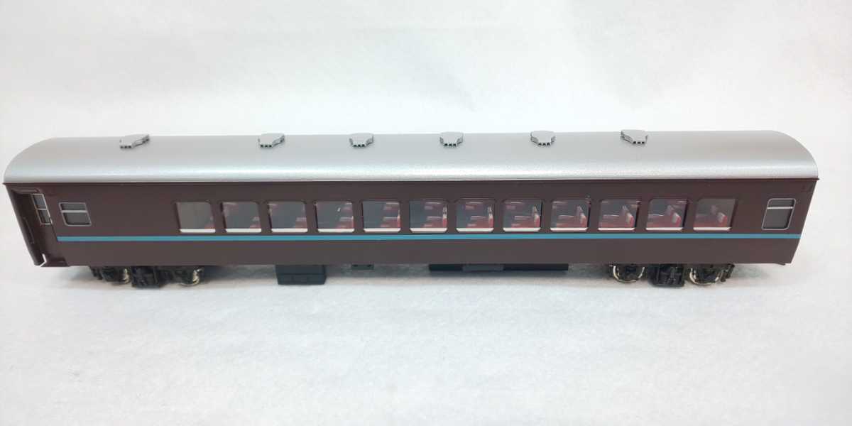ナロ10 非冷房車 ぶどう2号 青帯 新品塗装済キット組立品 フジ