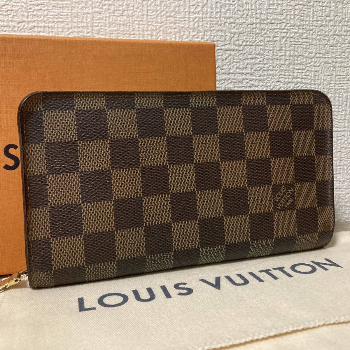○廃盤品○ルイヴィトン ダミエ ポルトモネ ジップ○財布○長財布○カード