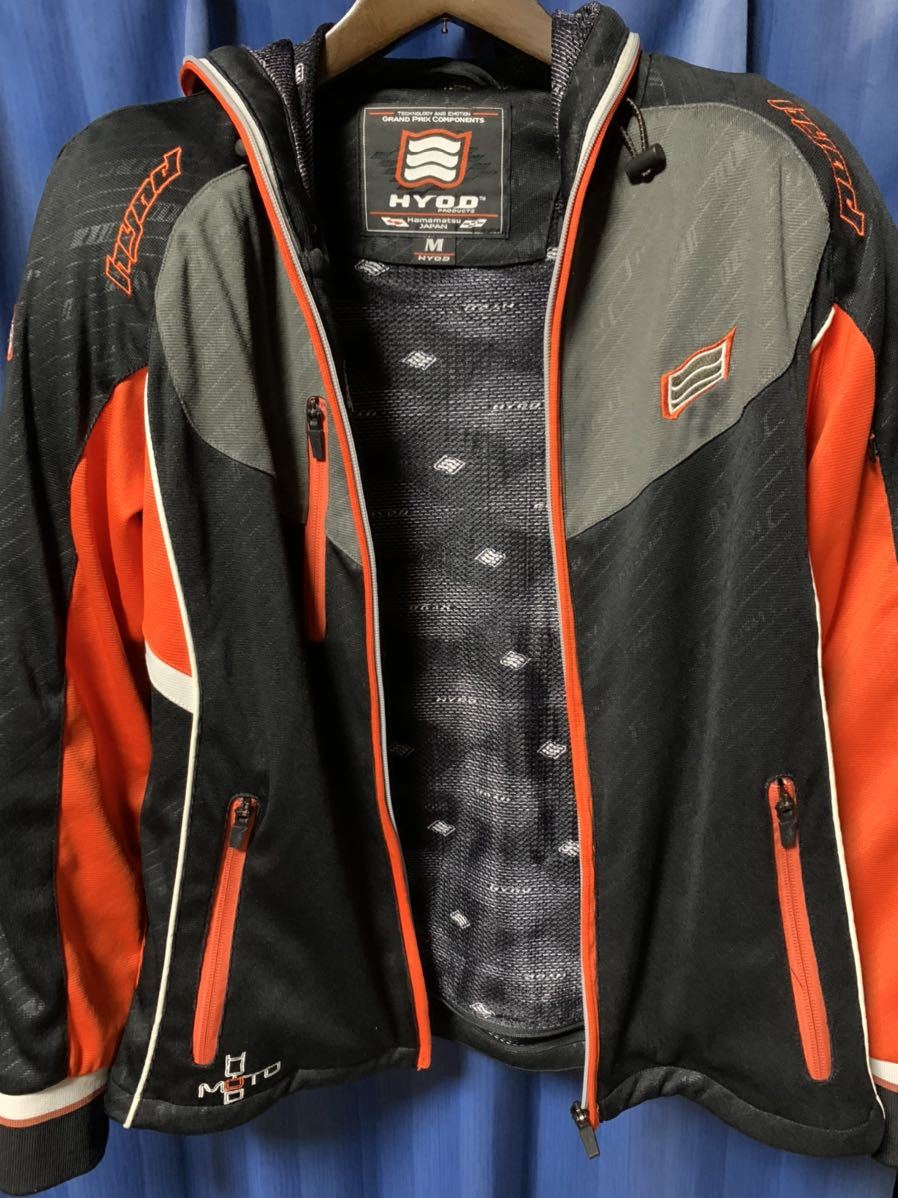 HYOD 印象深い ジャージ M 黒/オレンジ
