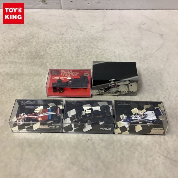 1円～ ミニチャンプス 1/43 ロータス 98T、ブラバム BT52 他 98T