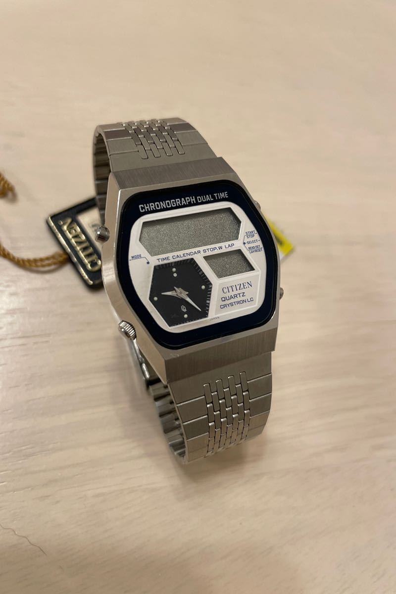 CITIZEN デジアナ 初代 激レア デッドストック タグ付き 電池新品付き 