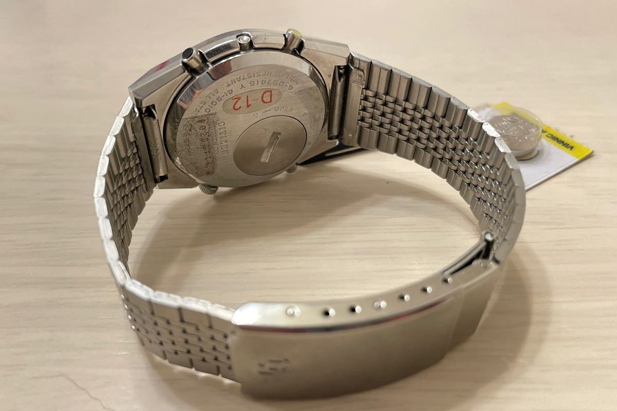 CITIZEN デジアナ 初代 激レア デッドストック タグ付き 電池新品付き
