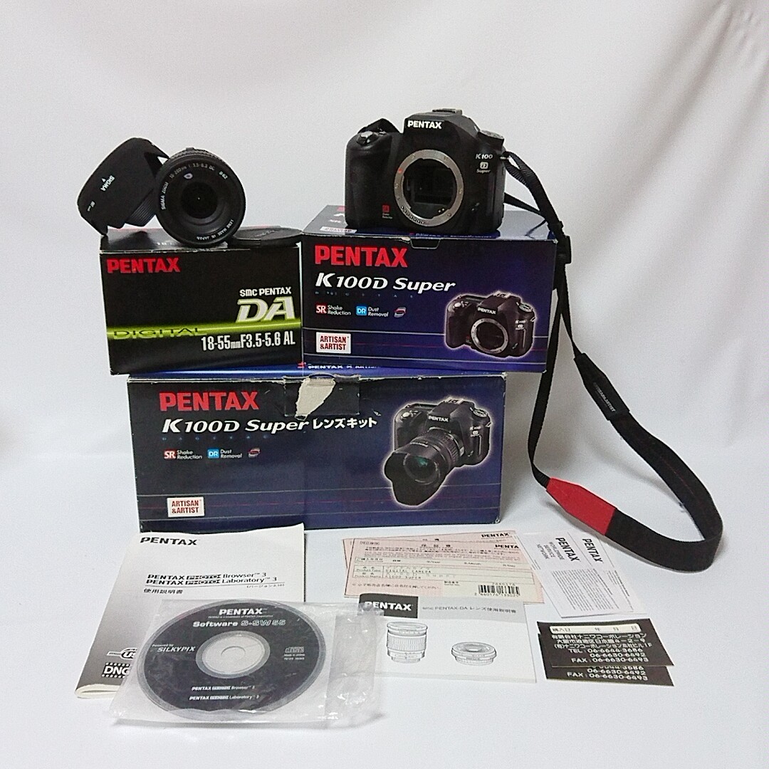 2026，限定SALE PENTAX K100 D Super 本体 + SIGMA ZOOM 18-200mm 1:3.5-6.3 DC レンズ(家電、AV、カメラ)｜売買されたオークション情報、yahooの商品情報をアーカイブ公開 - オークファン その他