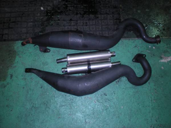 12 NS250R 社外 チャンバー (マフラー本体（社外）)｜売買された