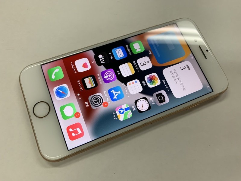 ゴールド 64GB SIMフリー iPhone 0 公式通販 iPhone8 92% Apple 整備済み品 | 国内版SIMフリー端末 iphone8 simフリー 〔中古〕iPhone8 美品