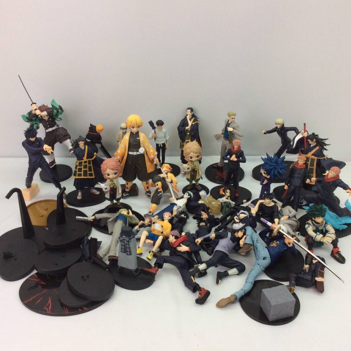 販促キング No.4327【☆1円～】ジャンクフィギュア大量まとめ 鬼滅の刃 